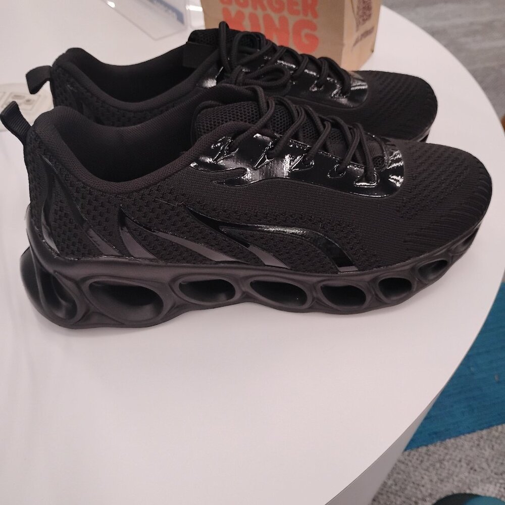 Women's all black sneakers size 43